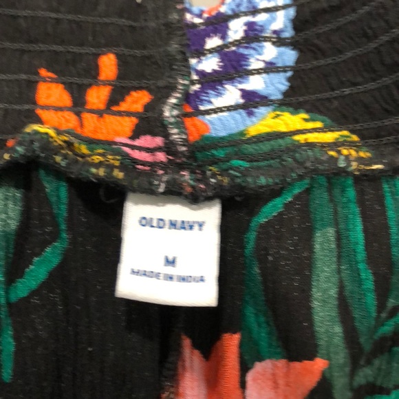 Old Navy strapless tropical dress size 12 - Picture 6 of 6